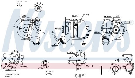 Турбокомпресор First Fit NISSENS 93280