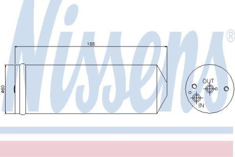 Осушувач кондицiонера NISSENS 95065