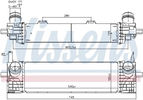 Інтеркулер NISSENS 961338