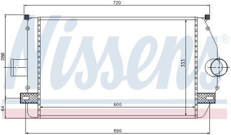 Интеркулер NISSENS 96866