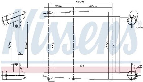 Интеркулер NISSENS 97028