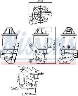 Клапан EGR First Fit NISSENS 98152