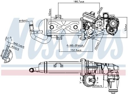 Клапан рециркуляціі ВГ (EGR) First Fit NISSENS 98178