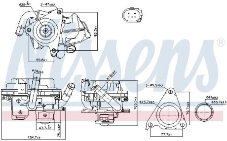 Клапан EGR First Fit NISSENS 98379