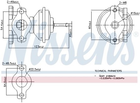 Клапан EGR First Fit NISSENS 98471