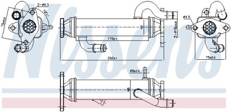 Клапан рециркуляціі ВГ (EGR) First Fit NISSENS 989328 (фото 1)