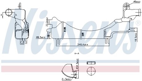 Бачок компенсаційний First Fit NISSENS 996334