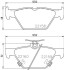 Колодки тормозные дисковые Subaru Forester (SK_) (18-), OUTBACK (BT) (19-) NISSHINBO NP7016 (фото 1)