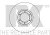 Тормозной диск передний (252х22) Renault Trafic,Master 80-89 NK 203905 (фото 1)