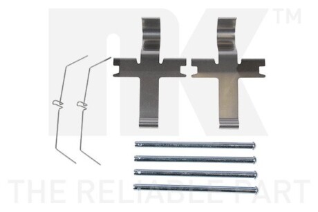 Комплект приладдя, накладка дискового гальма NK 7945051 (фото 1)