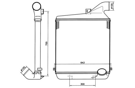 Интеркулер NRF 30146