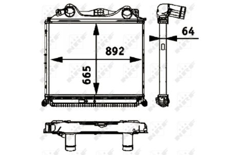 Интеркулер NRF 30205