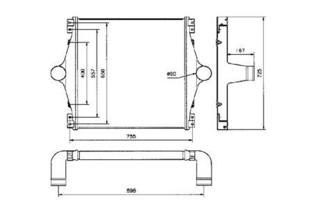 Интеркулер NRF 309058