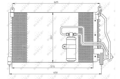 Конденсатор, кондиционер NRF 35134