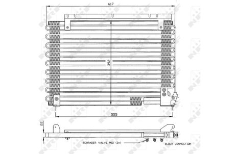 Конденсатор, кондиционер NRF 35191