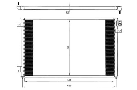 Конденсатор, кондиционер NRF 35567