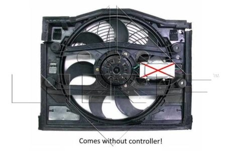 Вентилятор, конденсатор кондиционера NRF 47027 (фото 1)