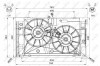 Вентилятор, охлаждение двигателя NRF 47568 (фото 1)