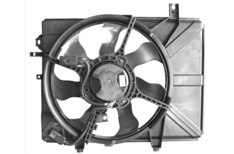 Вентилятор, охлаждение двигателя NRF 47606 (фото 1)