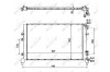 Радіатор охолодження TIQUAN 1.4 TSI 08/2010> NRF 50148 (фото 2)