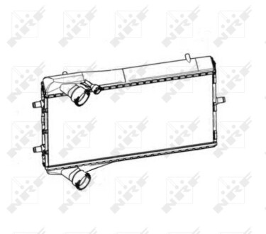 Радиатор, охлаждения дивгателя NRF 50548