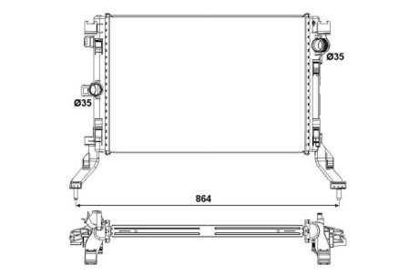 Датчик ABS, передний NRF 53026