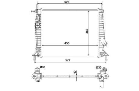 Датчик ABS, передний NRF 53028