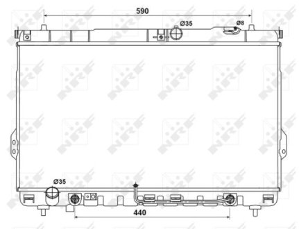 Датчик ABS, передний NRF 53161