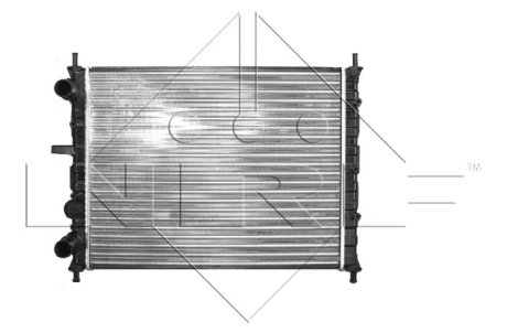 Радиатор, охлаждения дивгателя NRF 58017