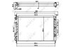 Радиатор, охлаждения дивгателя NRF 58219 (фото 1)