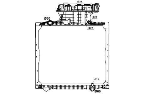 Датчик ABS, передний NRF 58279