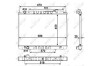Радиатор, охлаждения дивгателя NRF 58418 (фото 1)