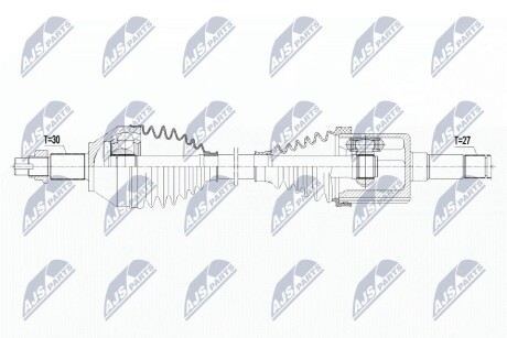 ПОЛУОСЬ NTY NPW-AR-008