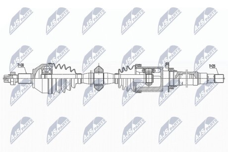 ПОЛУОСЬ NTY NPW-AR-014