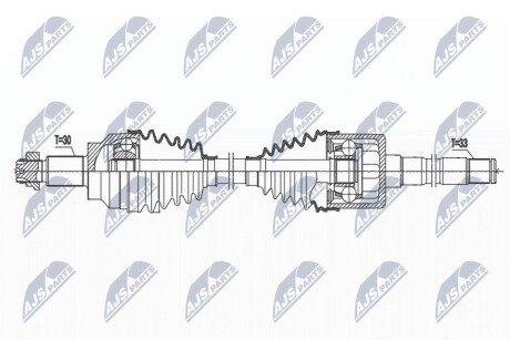 ПОЛУОСЬ NTY NPW-AR-016