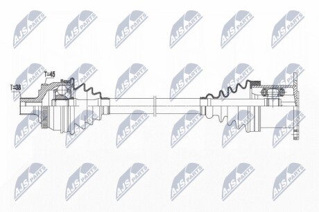 ПОЛУОСЬ NTY NPW-AU-019