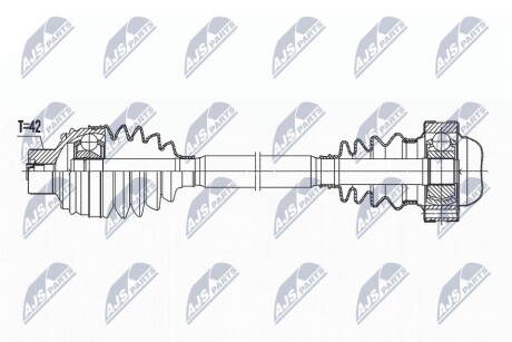 ПОЛУОСЬ NTY NPW-AU-032