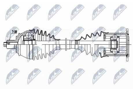 ПОЛУОСЬ NTY NPW-AU-033