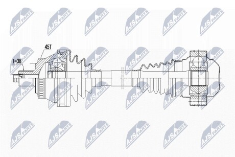 ПОЛУОСЬ NTY NPW-AU-046