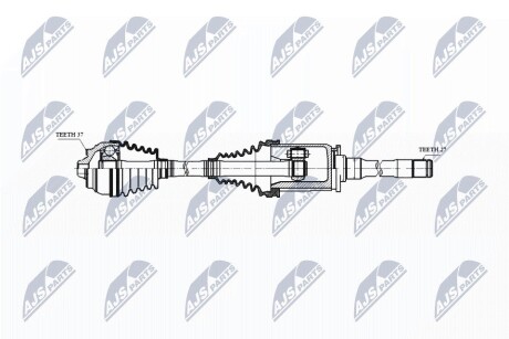 ПОЛУОСЬ NTY NPW-BM-030