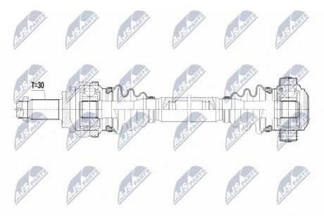 ПОЛУОСЬ NTY NPW-BM-037