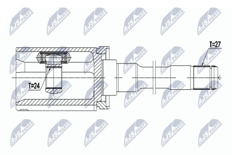 ШАРНИР РАВНЫХ УГЛОВЫХ СКОРОСТЕЙ NTY NPW-BM-062