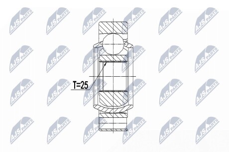 ШАРНИР РАВНЫХ УГЛОВЫХ СКОРОСТЕЙ NTY NPW-BM-068