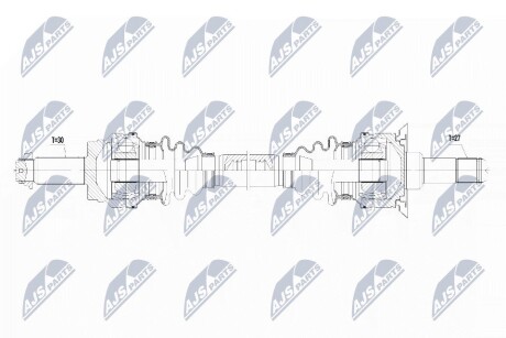 ПОЛУОСЬ NTY NPW-BM-069 (фото 1)