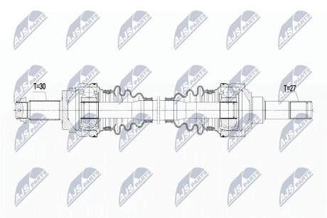 ПОЛУОСЬ NTY NPW-BM-075