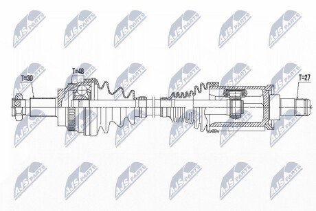 ПОЛУОСЬ NTY NPW-BM-081