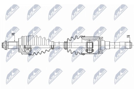 ПОЛУОСЬ NTY NPW-BM-152