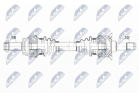 ПОЛУОСЬ NTY NPW-BM-160