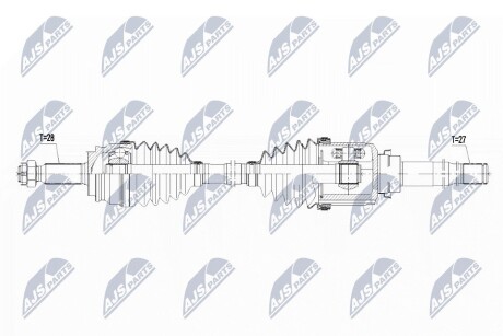 ПОЛУОСЬ NTY NPW-CH-064 (фото 1)