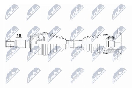 ПОЛУОСЬ NTY NPW-CH-072